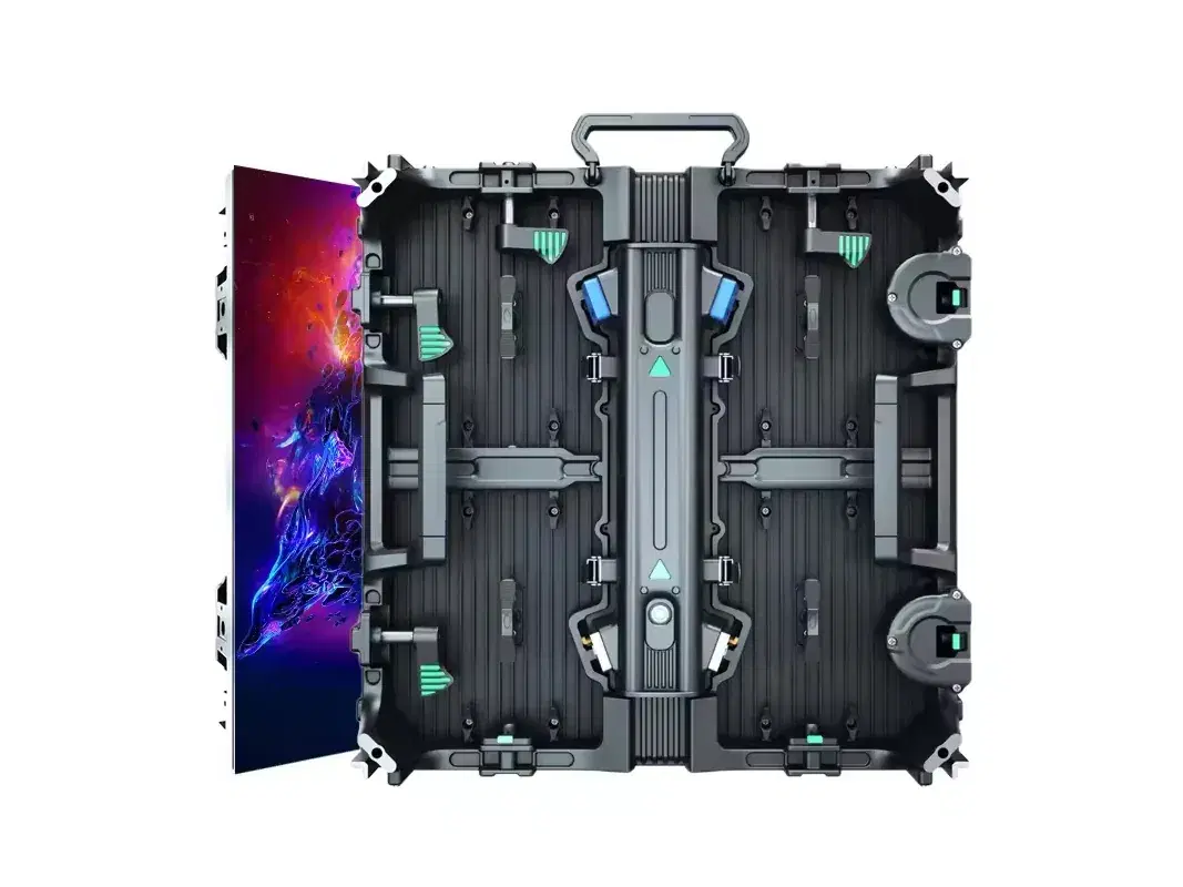 Gabinete Serie CI: frente encendido y dorso