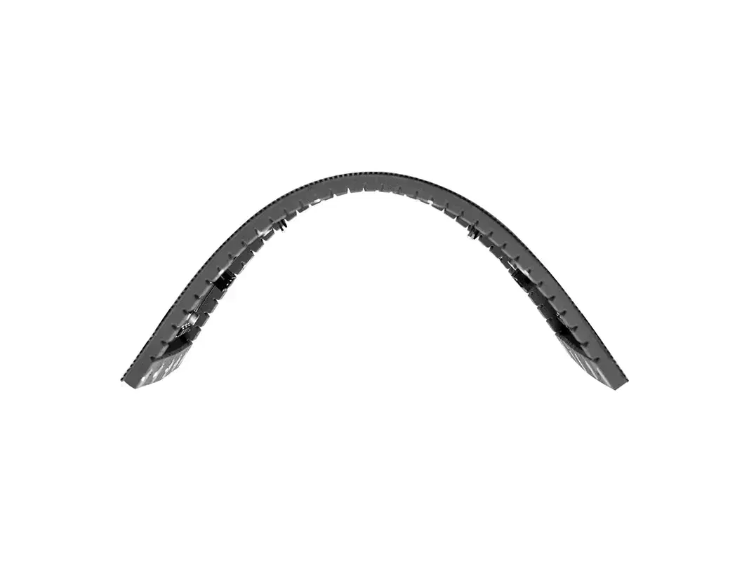 Módulo LED flexible doblado en arco