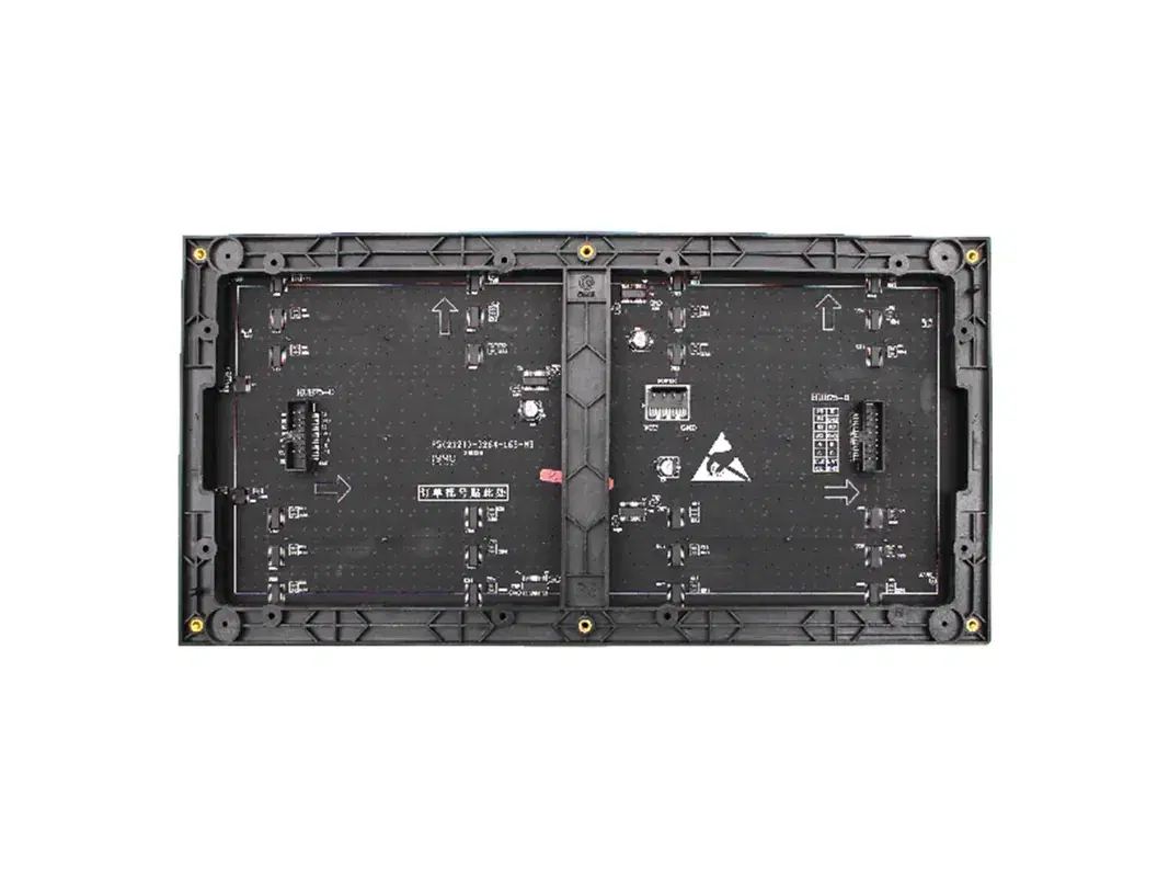 Dorso de un módulo LED de interior de 320 × 160 mm