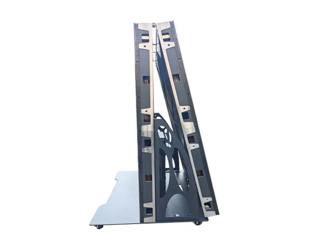 Póster LED Serie CM plegable visto de perfil